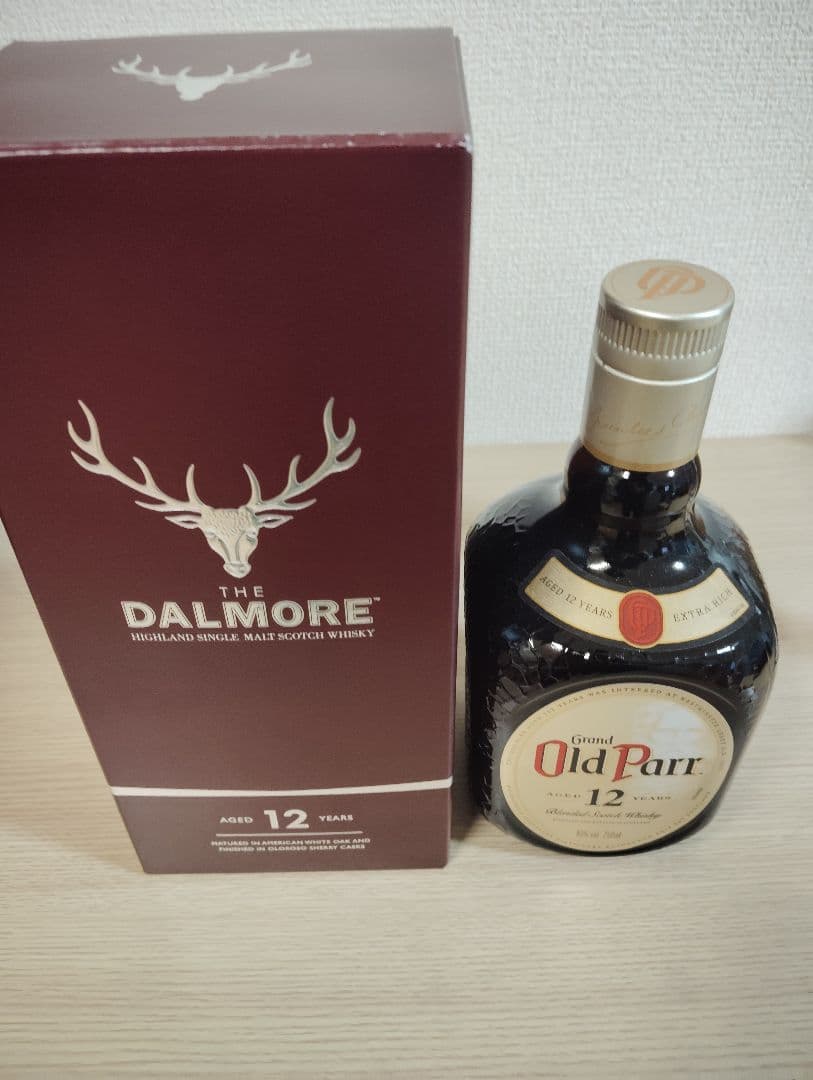 最終値下げ ダルモア 12年 & オールドパー12年 セット