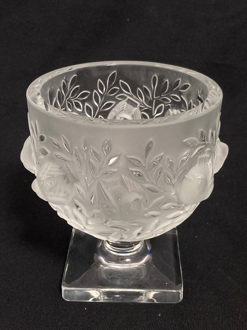 値下ラリック LALIQUE エリザベート 花瓶 フランス製