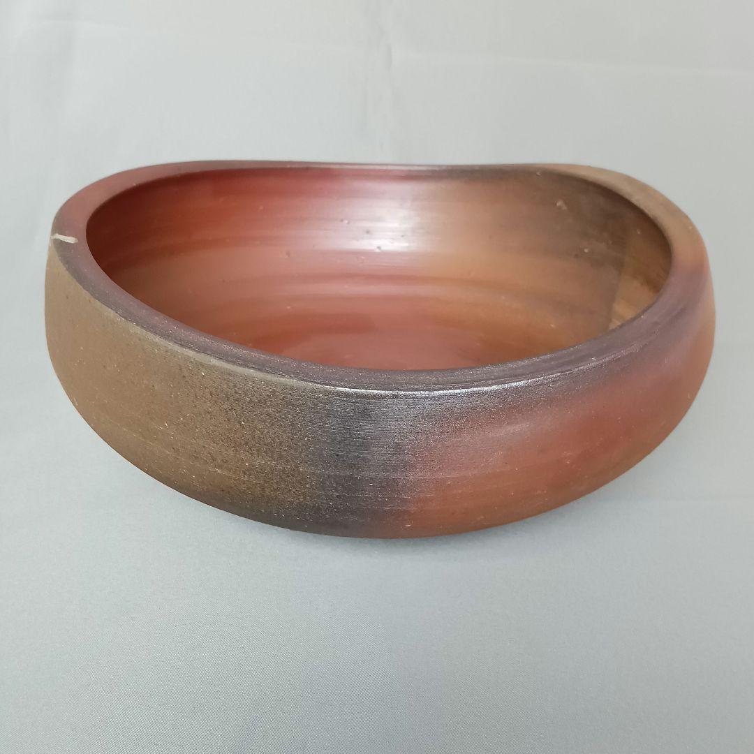 人間国宝 藤原雄 窯変鉢 盛鉢