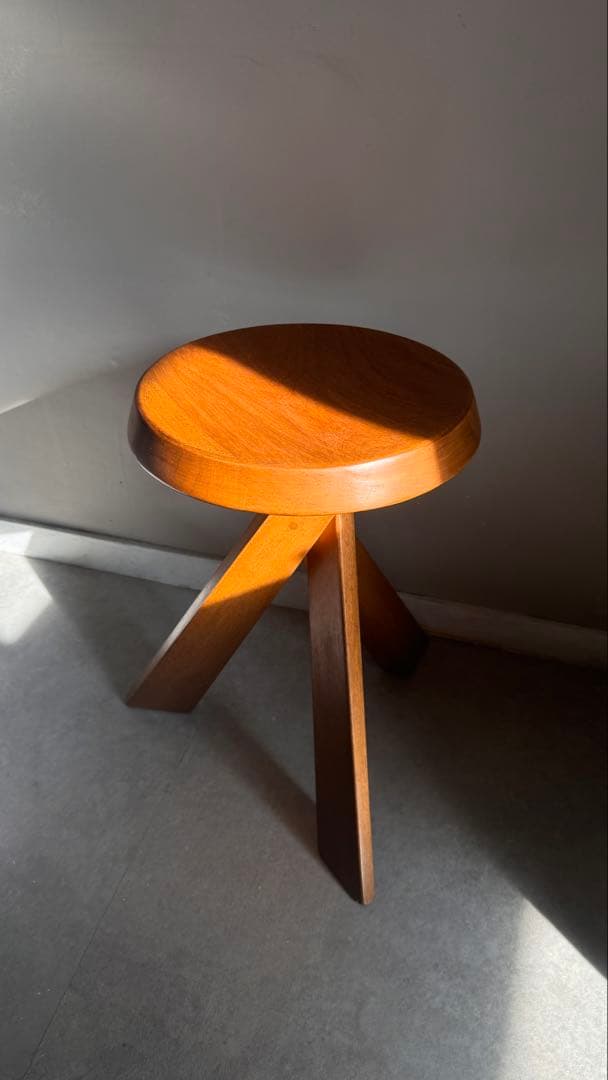 ピエールシャポー　シャルロットペリアン　スツール　捻じ脚型　リプロダクト