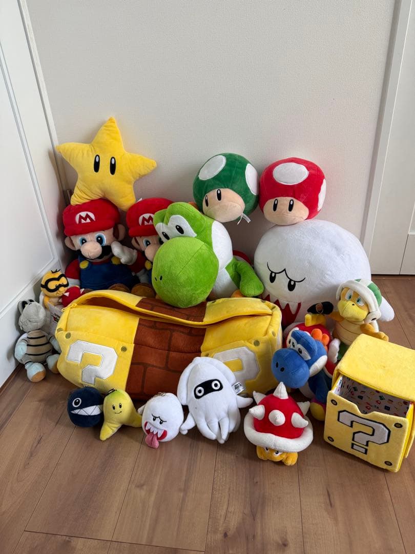 ヨッシー ぬいぐるみ デカぐるみ 「スーパーマリオRPG」 中古