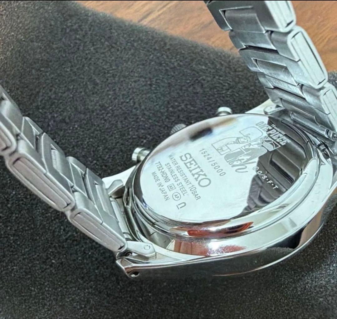 SEIKO × ONE PIECE 25周年記念 クロノグラフ 腕時計 限定