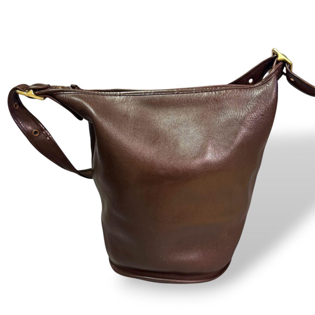 希少COACH オールドコーチ ショルダーバック ビンテージ バケツバッグ型