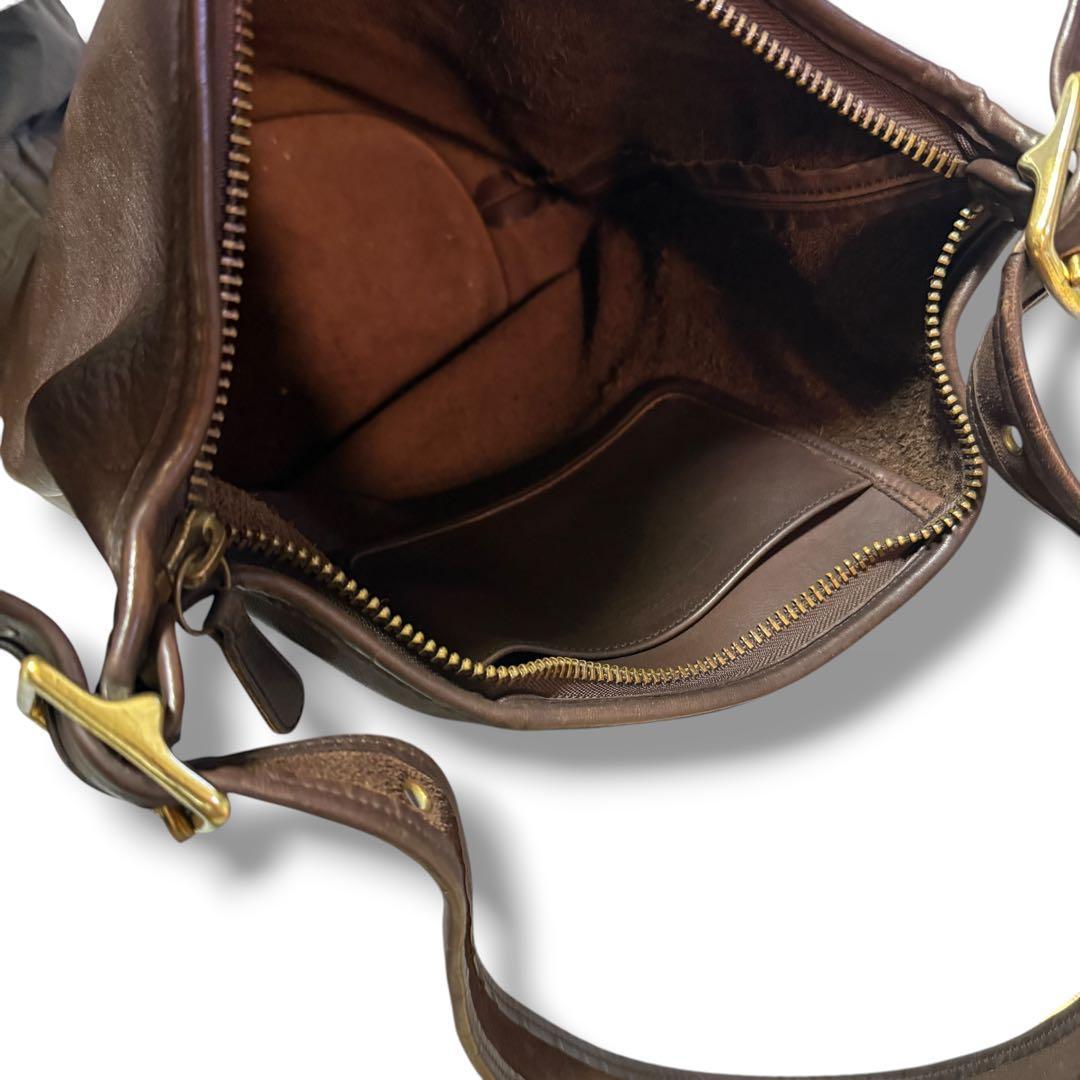 希少COACH オールドコーチ ショルダーバック ビンテージ バケツバッグ型