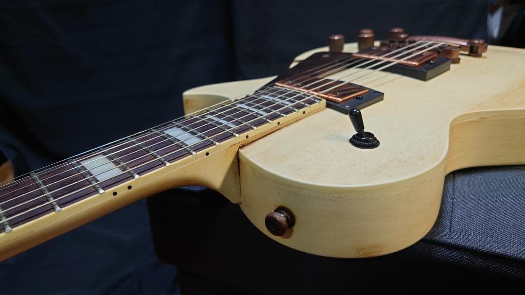 レスポール タイプ エレキギター AXL AL-820-WO レリック加工