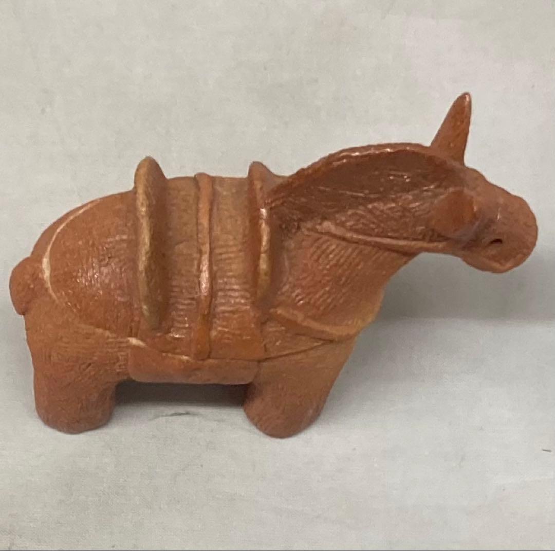 B530s「干支 午 香合」岩淵重哉造　共布共箱　酉々窯　京都　茶道具