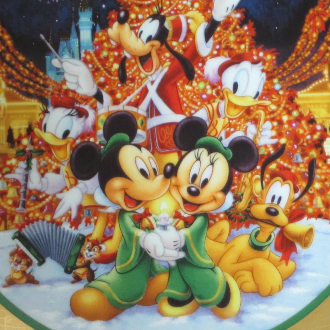 ディズニー クリスマスプレート 東京ディズニーランド 1995年