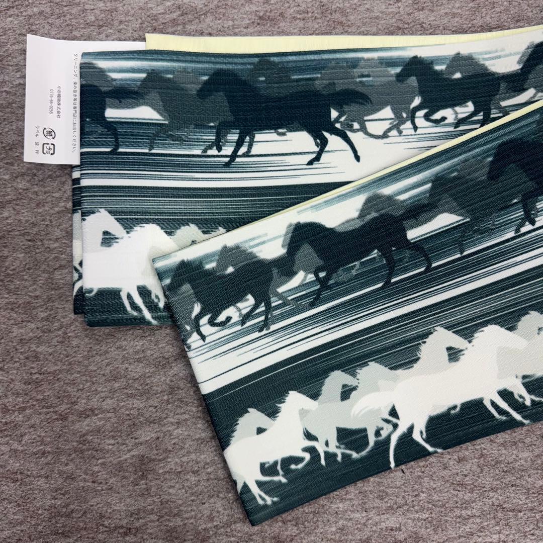こ*ク様 新品未使用品 馬 半幅帯 - メルカリ