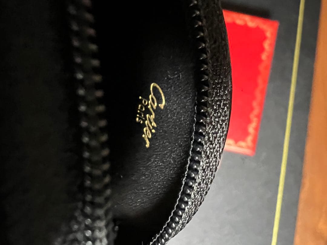 Cartier パンテール　ケース　ブラック