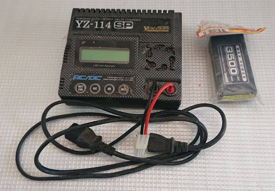 YOKOMO　YD-2　車体-ドリパケ専用プロポ　周辺機器付