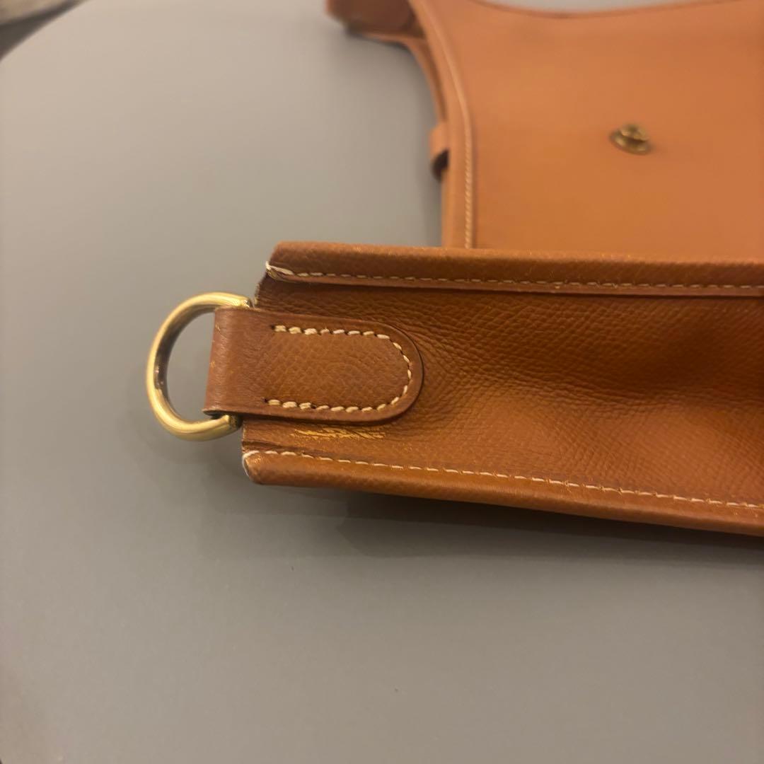 HERMES エルメス エヴリン エブリン　GM キャメル エプソン ショルダー