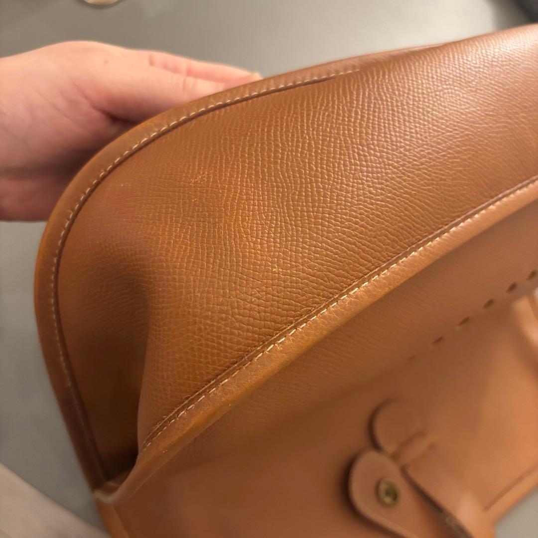 HERMES エルメス エヴリン エブリン　GM キャメル エプソン ショルダー