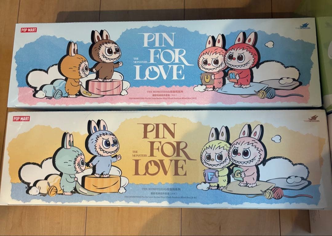 【年末一掃販売】POPMART the monster（ラブブ）シリーズ　4種