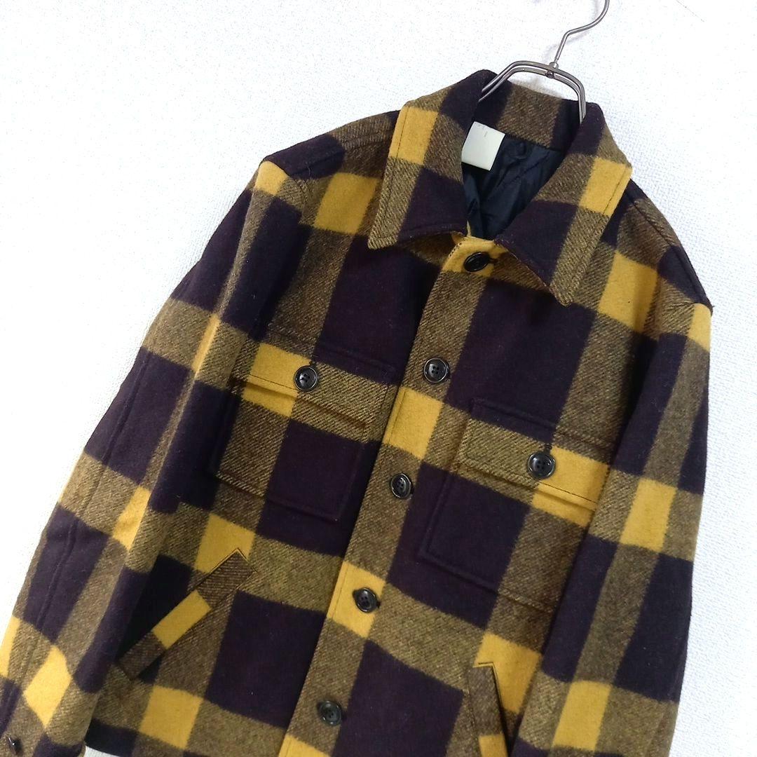 フォロー割 エヌハリウッド バッファローチェックジャケット ブロックチェック