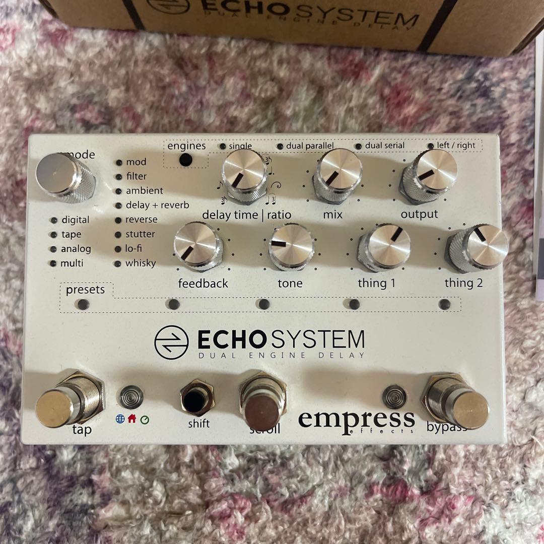 Empress effects Echosystem ディレイ
