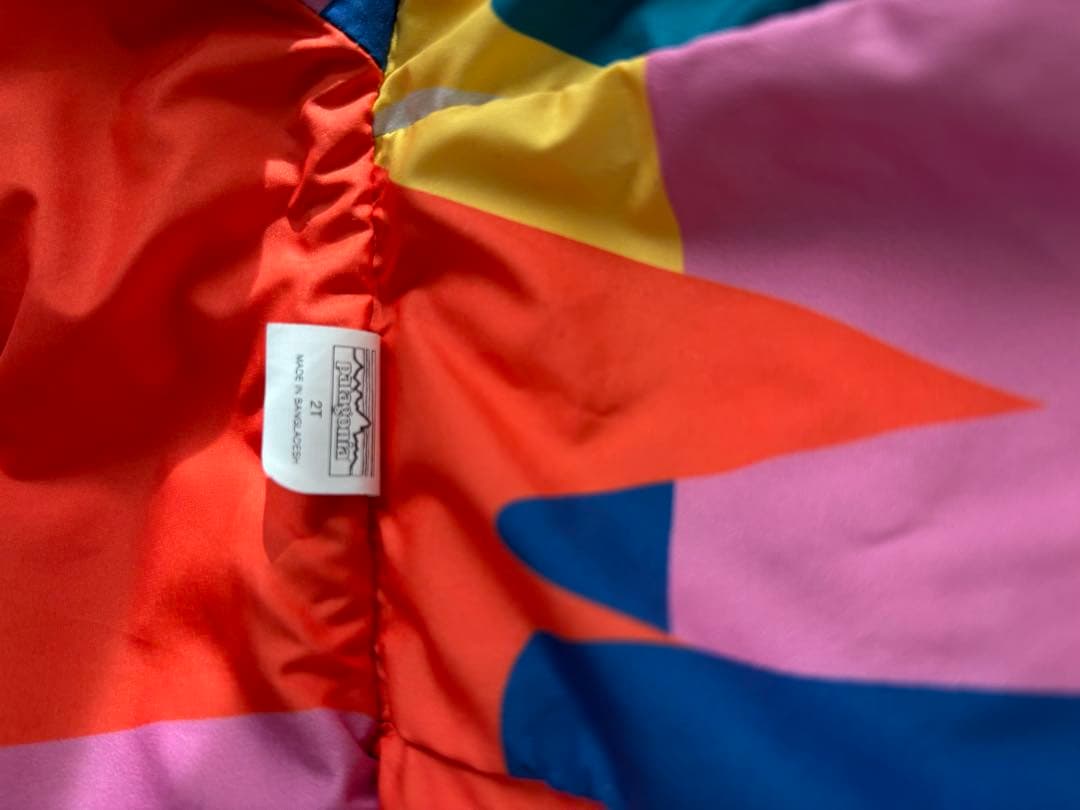 Patagonia カラフル ダウンコート