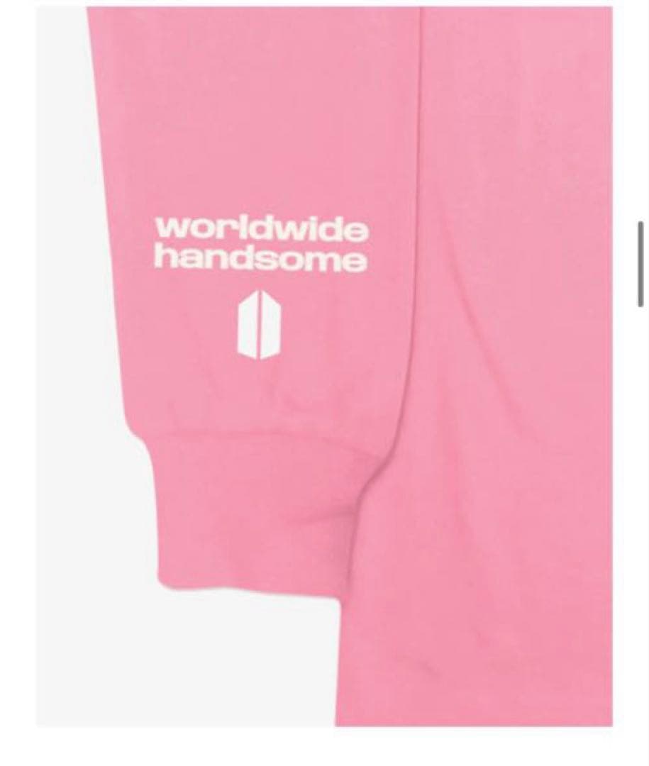 BTS Jin Team Kim Seokjin 長袖Tシャツ・XLピンク・新品