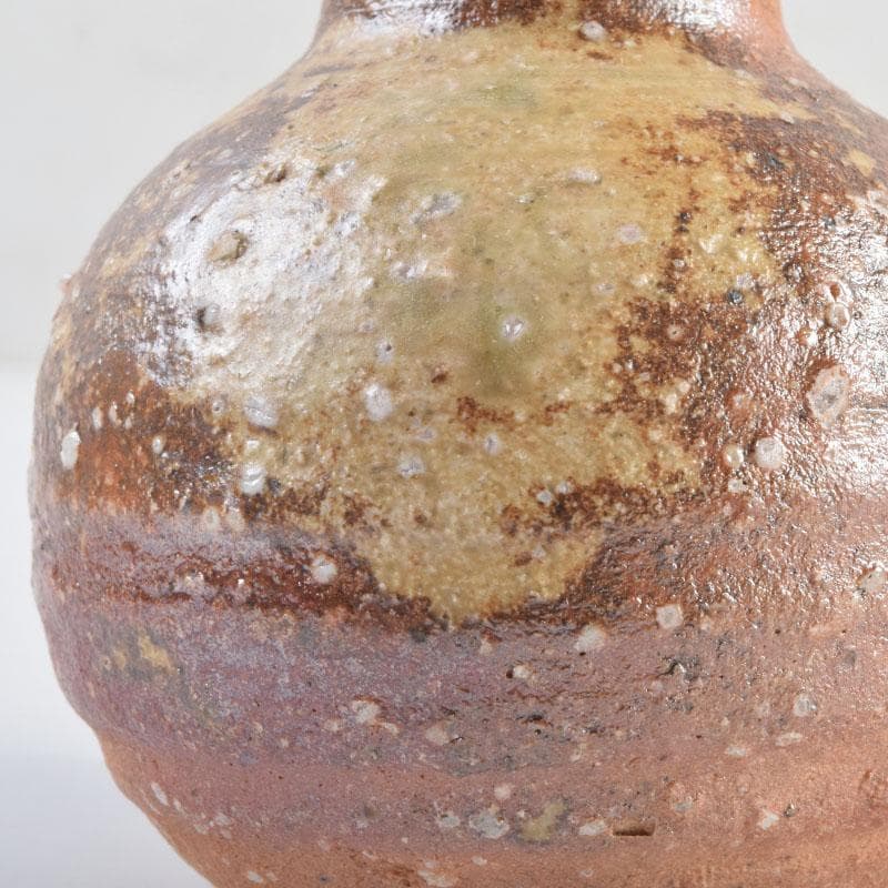 茶道具 信楽焼 上田寿方作 茶入 仕覆付 共箱 V 8952 - メルカリ