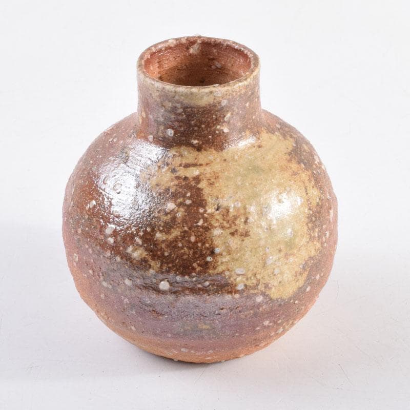 茶道具 信楽焼 上田寿方作 茶入 仕覆付 共箱 V 8952 - メルカリ