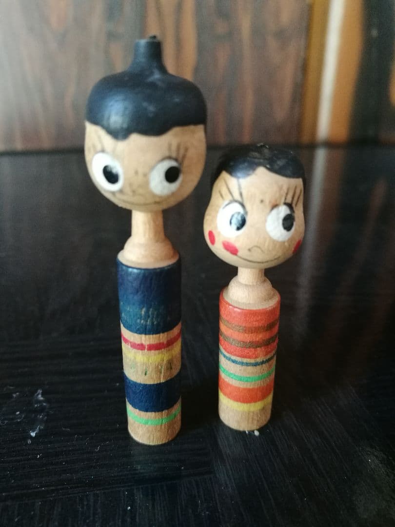 不二家 ポコちゃん、ペコちゃん こけし