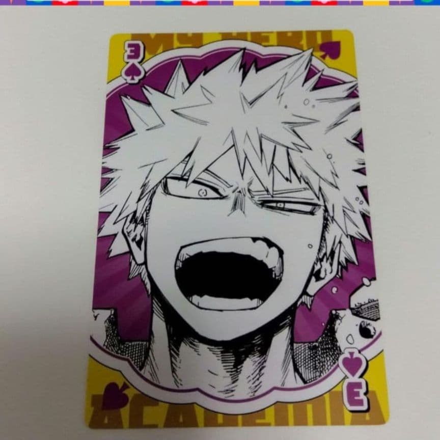 JF2024 ヒロアカ BIGトランプ ♤ 爆豪勝己 - メルカリ