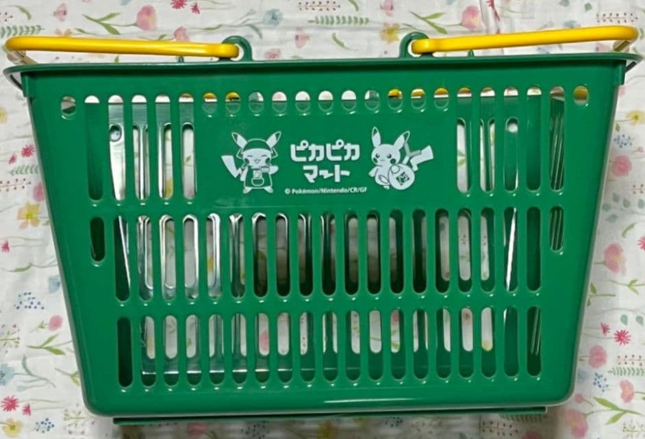 新品 ピカピカマート バスケット ポケモンセンター かご ピカチュウ
