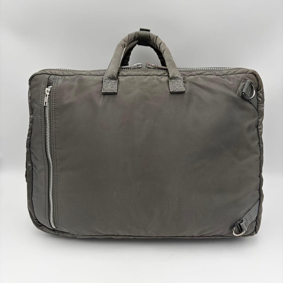 ポーター タンカー 3way ブリーフケース リュック 2層 グレー ナイロン