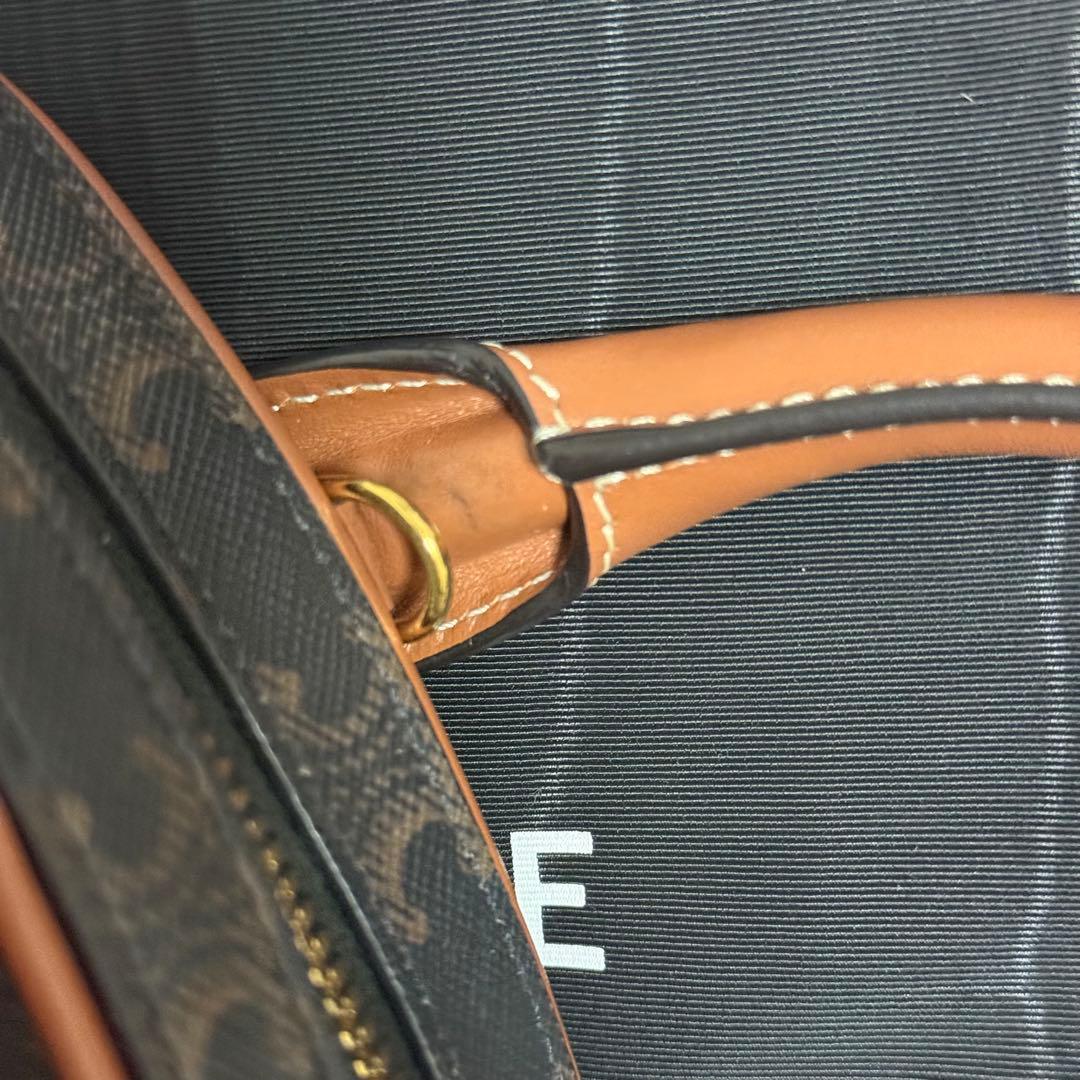 CELINE セリーヌ ボウリングバッグ　トリオンフ　ハンドバッグ　ショルダー