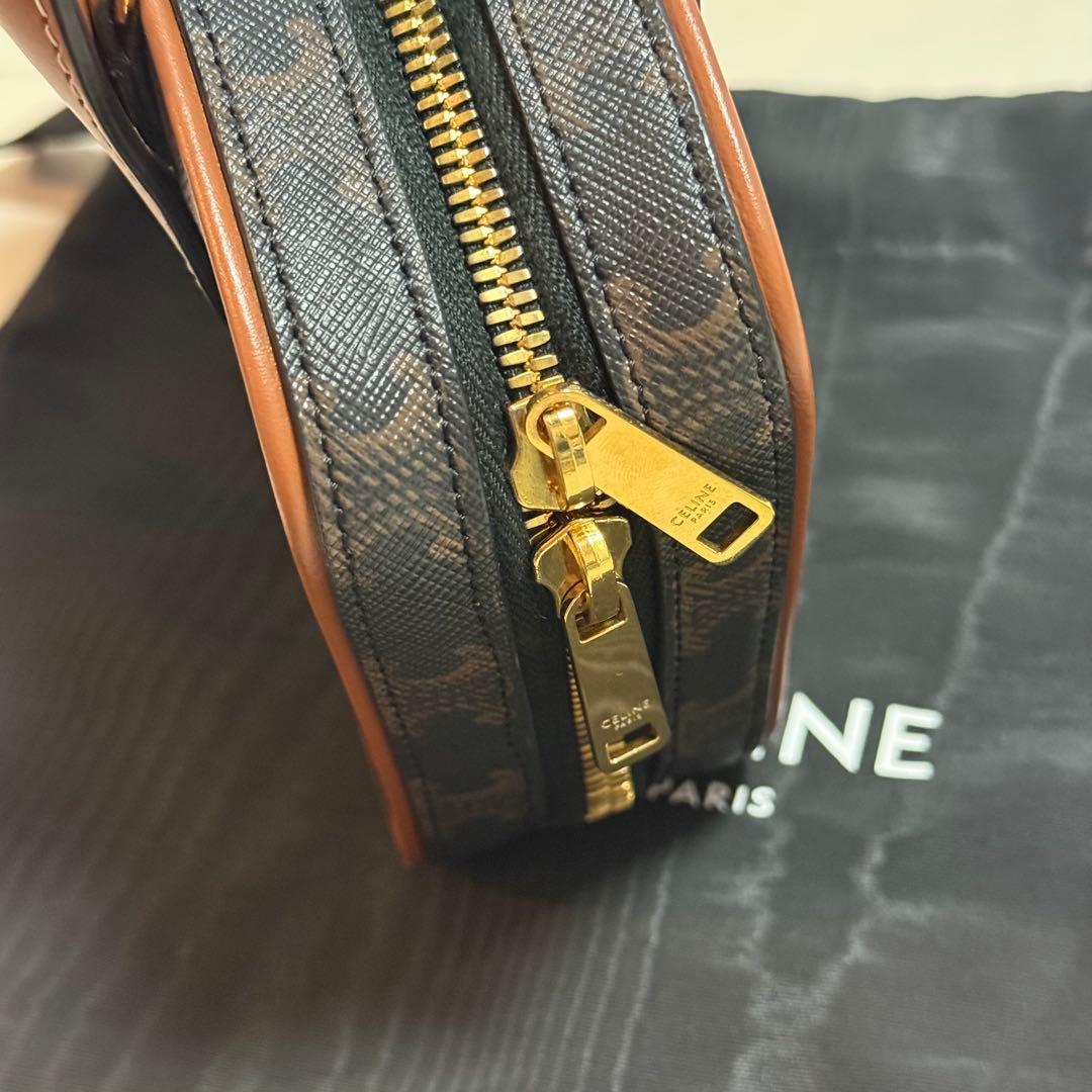 CELINE セリーヌ ボウリングバッグ　トリオンフ　ハンドバッグ　ショルダー