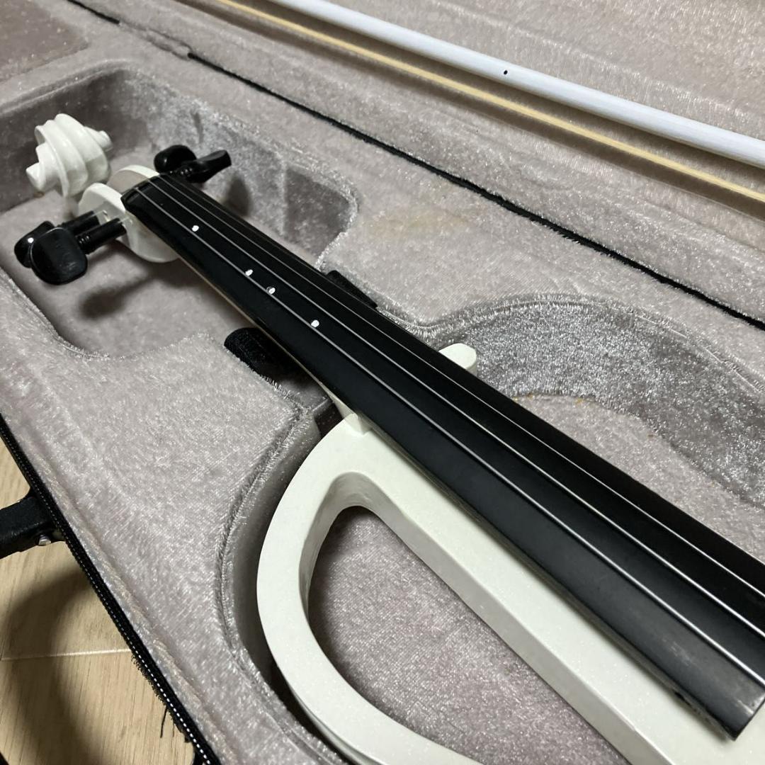 HVPV30 サイレントバイオリン 4/4 ケース・弓付き 通電音出し確認済み