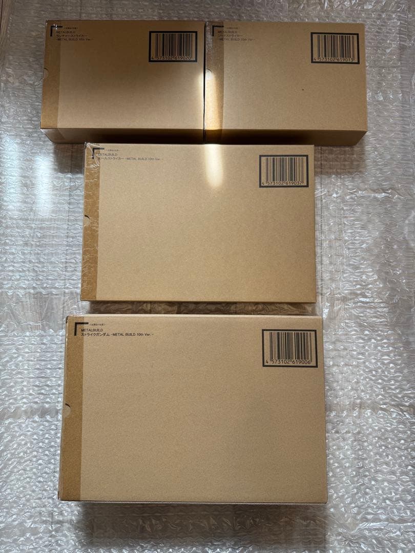 L BUILD ストライクガンダム10th Ver. 4点セット