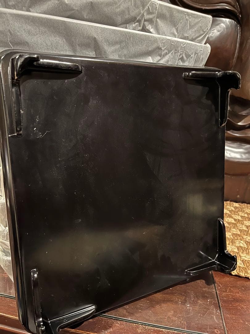 輪島塗り　漆器 盆 お膳　黒 10枚セット