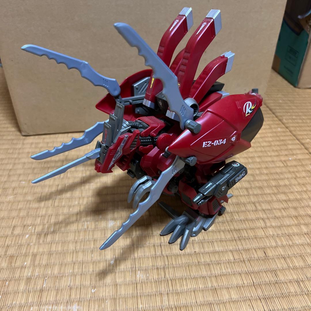 ゾイド 組立済ジャンク品 ブレードライガー ジェノザウラー