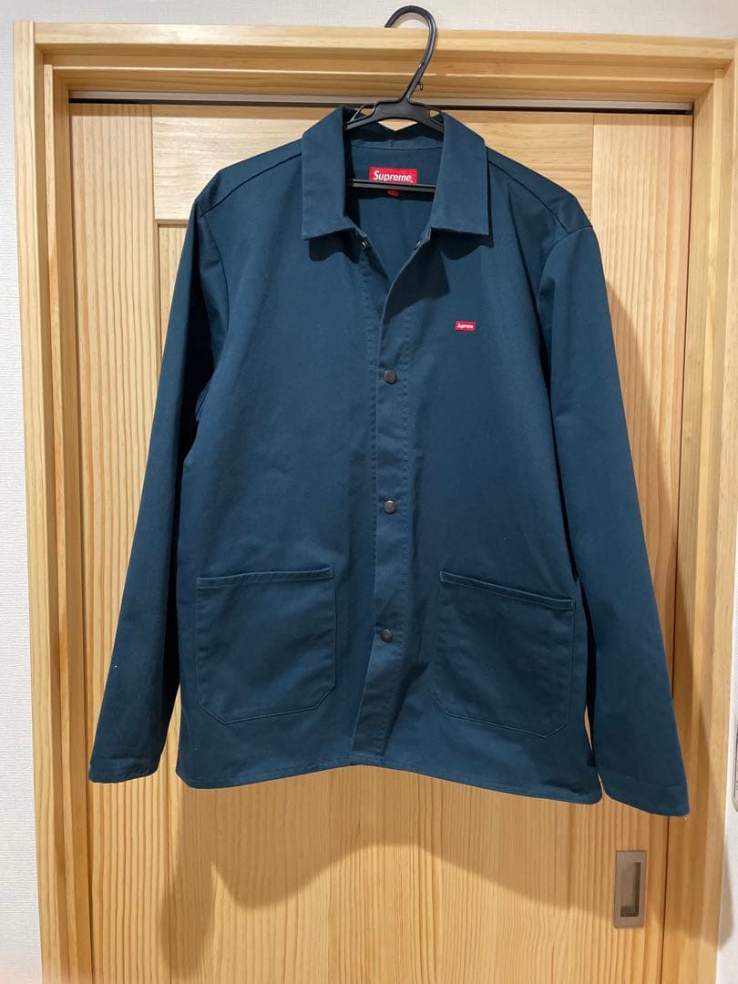 SUPREME ネイビー ジャケット L