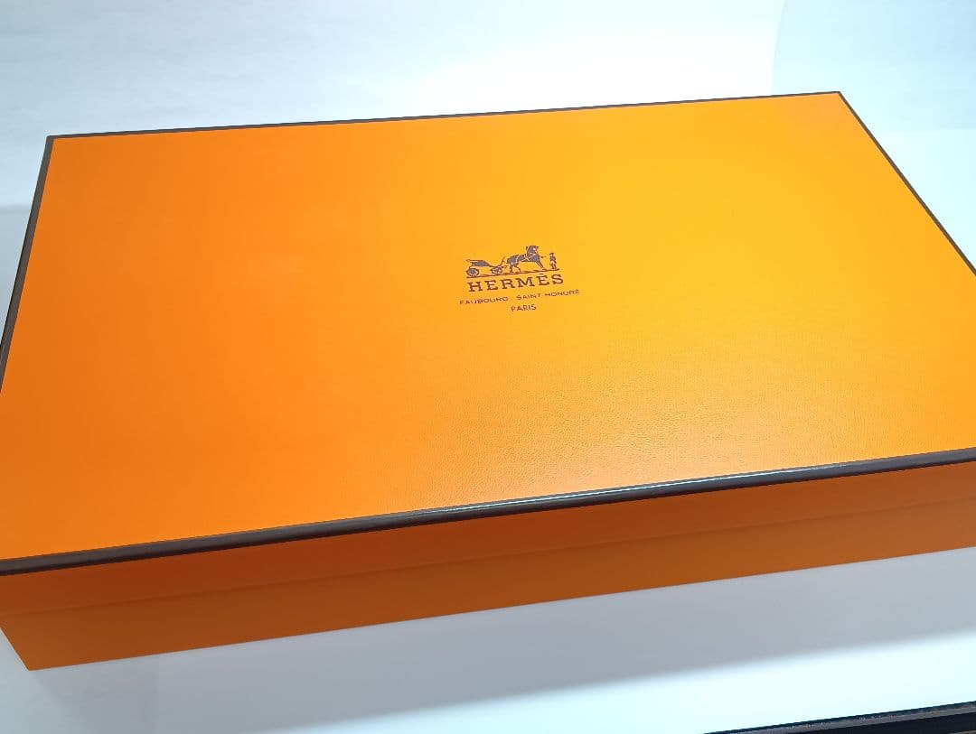 483 HERMES エルメス オレンジ タオルセット タグ、箱付きの通販はau