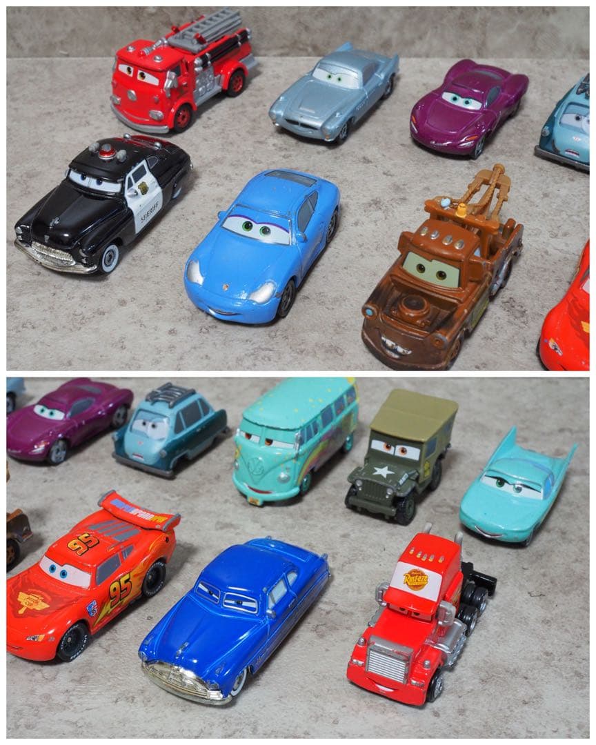 トミカ カーズ30台　大きなマックトレーラー　ビッグサイズマックィーン