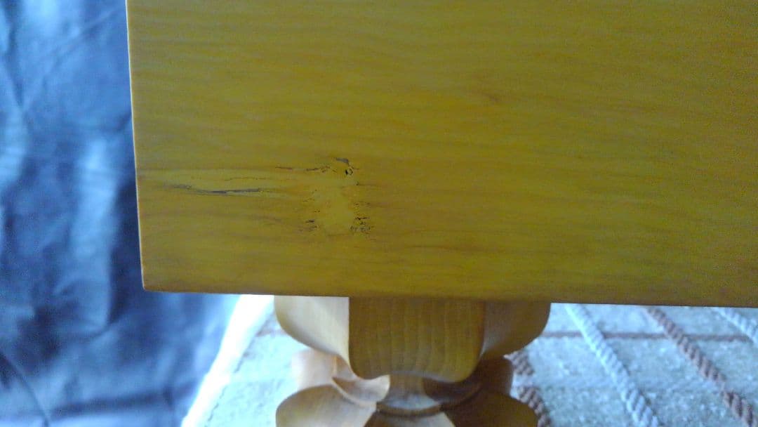 【国産　本榧　将棋盤　6寸　天柾】