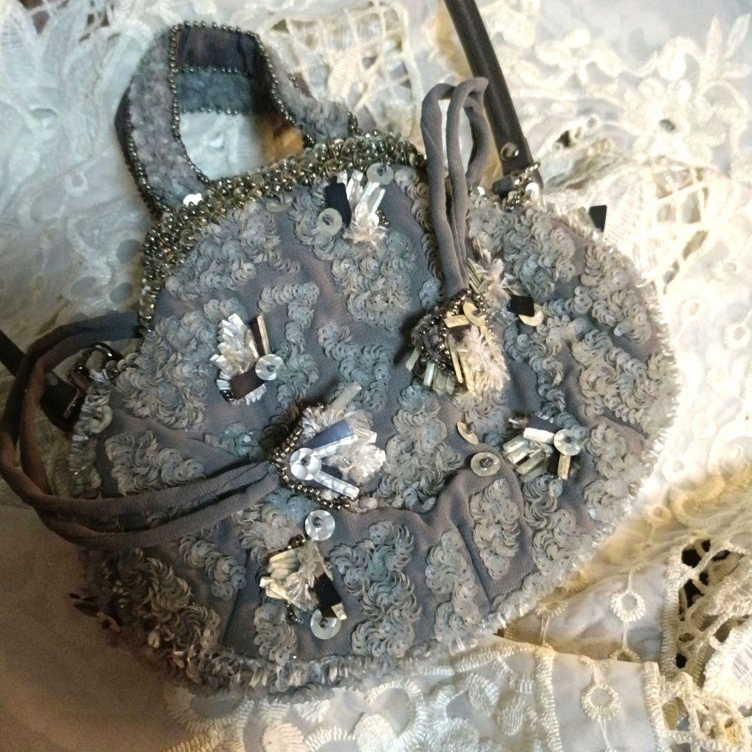 値下げ JAMINPUECH ◎ジャマンピエッシュ◎スパンコール ビーズバッグ