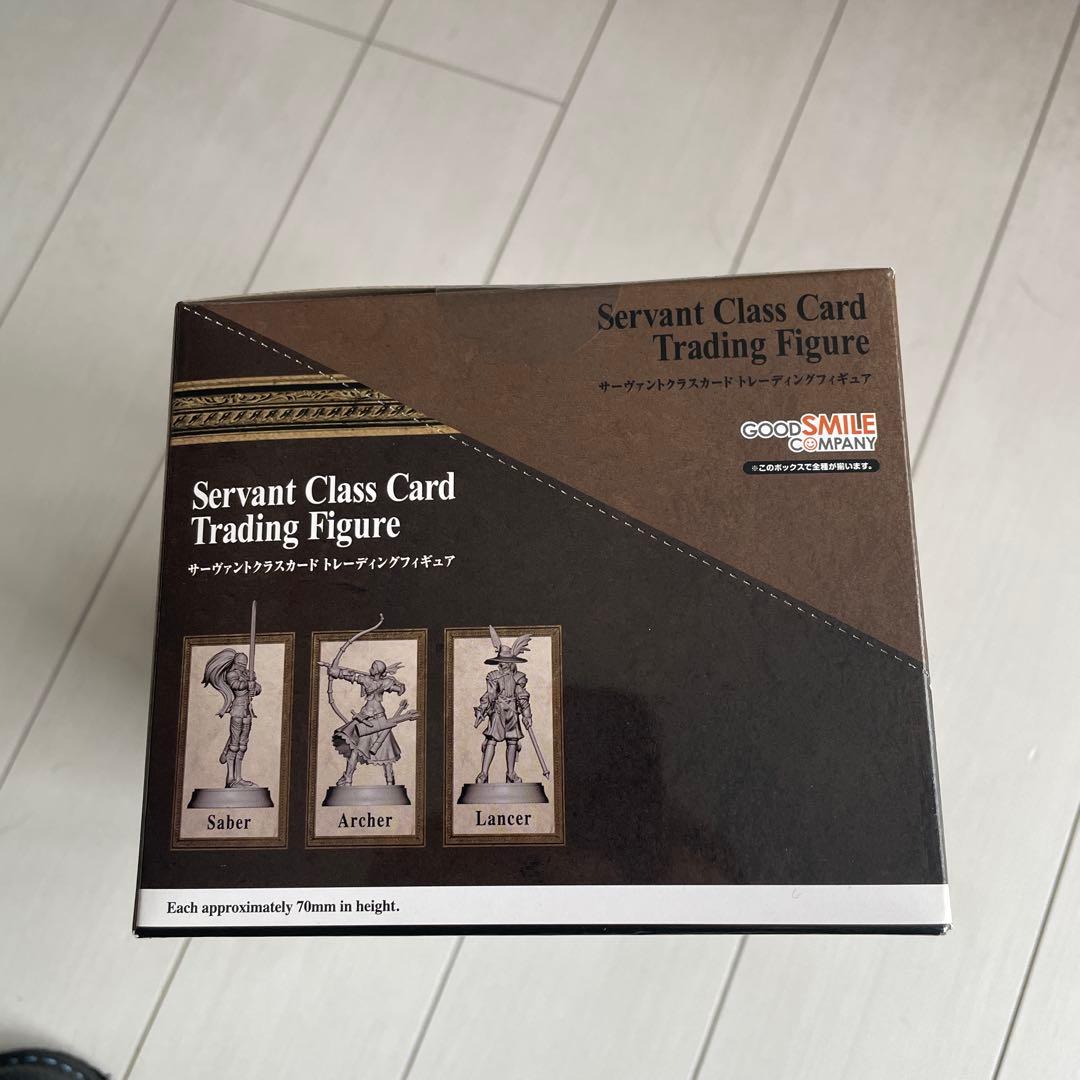 未開封 フェイト サーヴァントカード トレーディング フィギュア 8個入りBOX