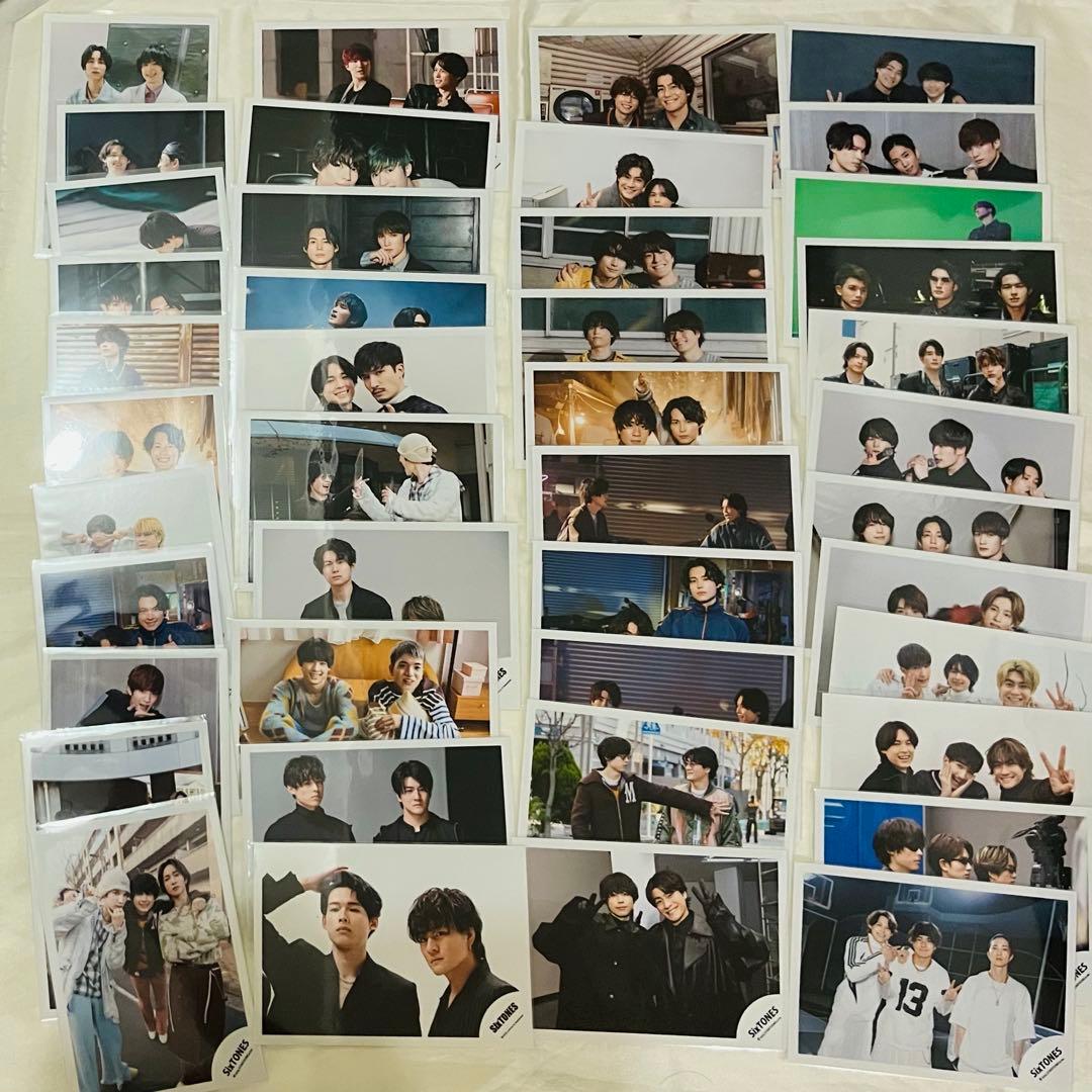 公式写真】SixTONES 集合、混合、松村北斗個人 484枚 まとめ売り