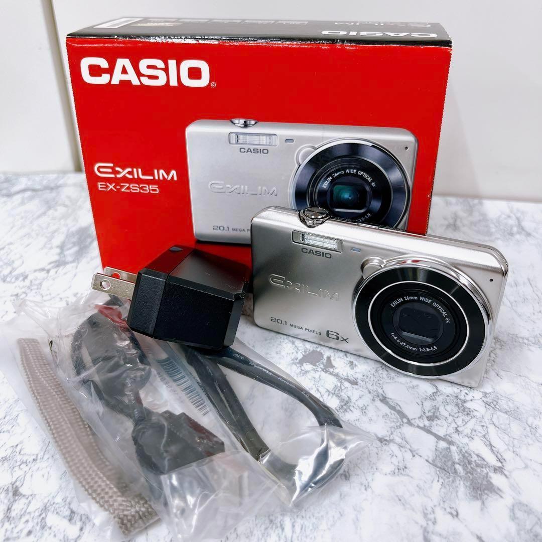 CASIO EXILIM カシオ デジカメ EX-ZS35 カシオ 美品 W119217632