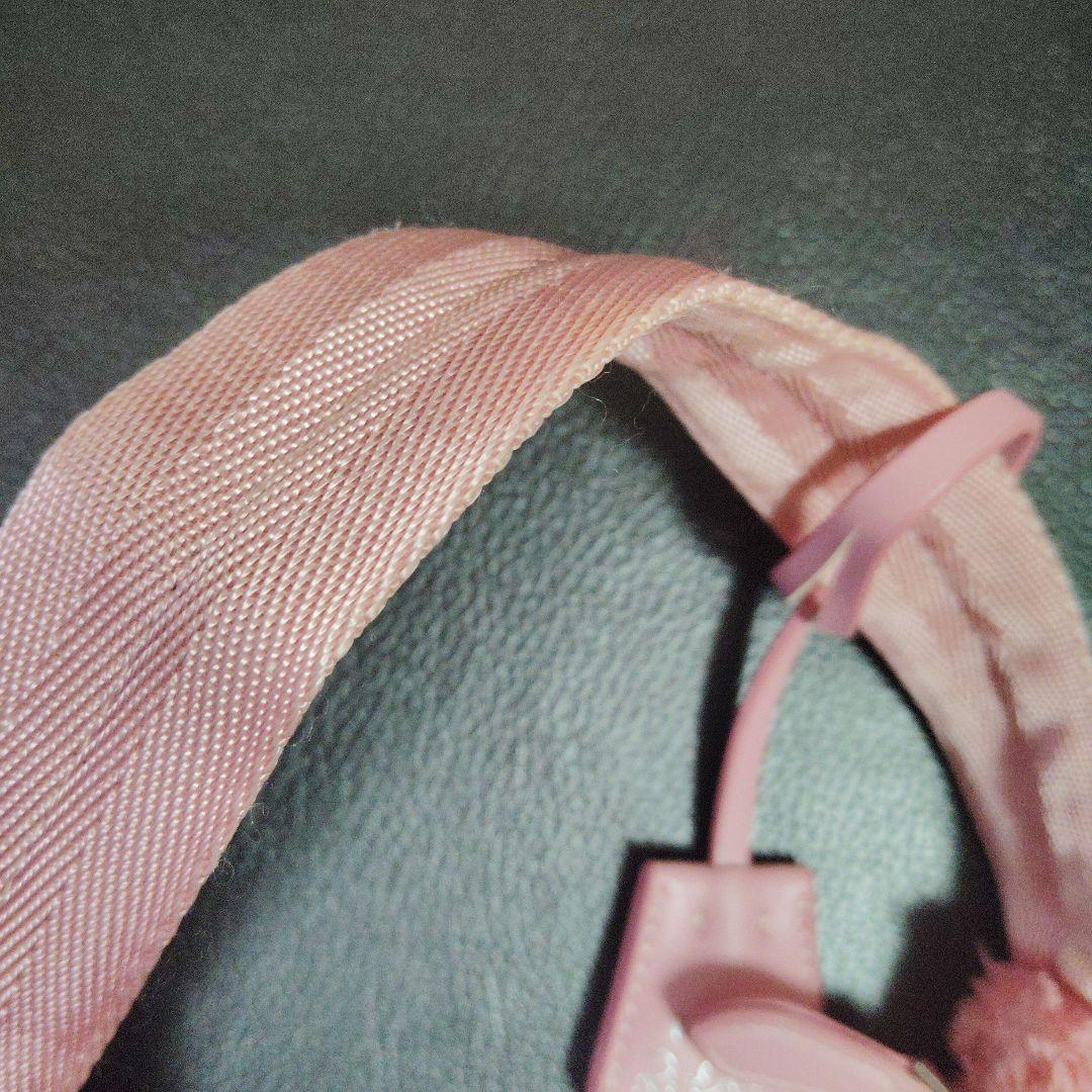 PRADA ピンク ファー ハンドバッグ