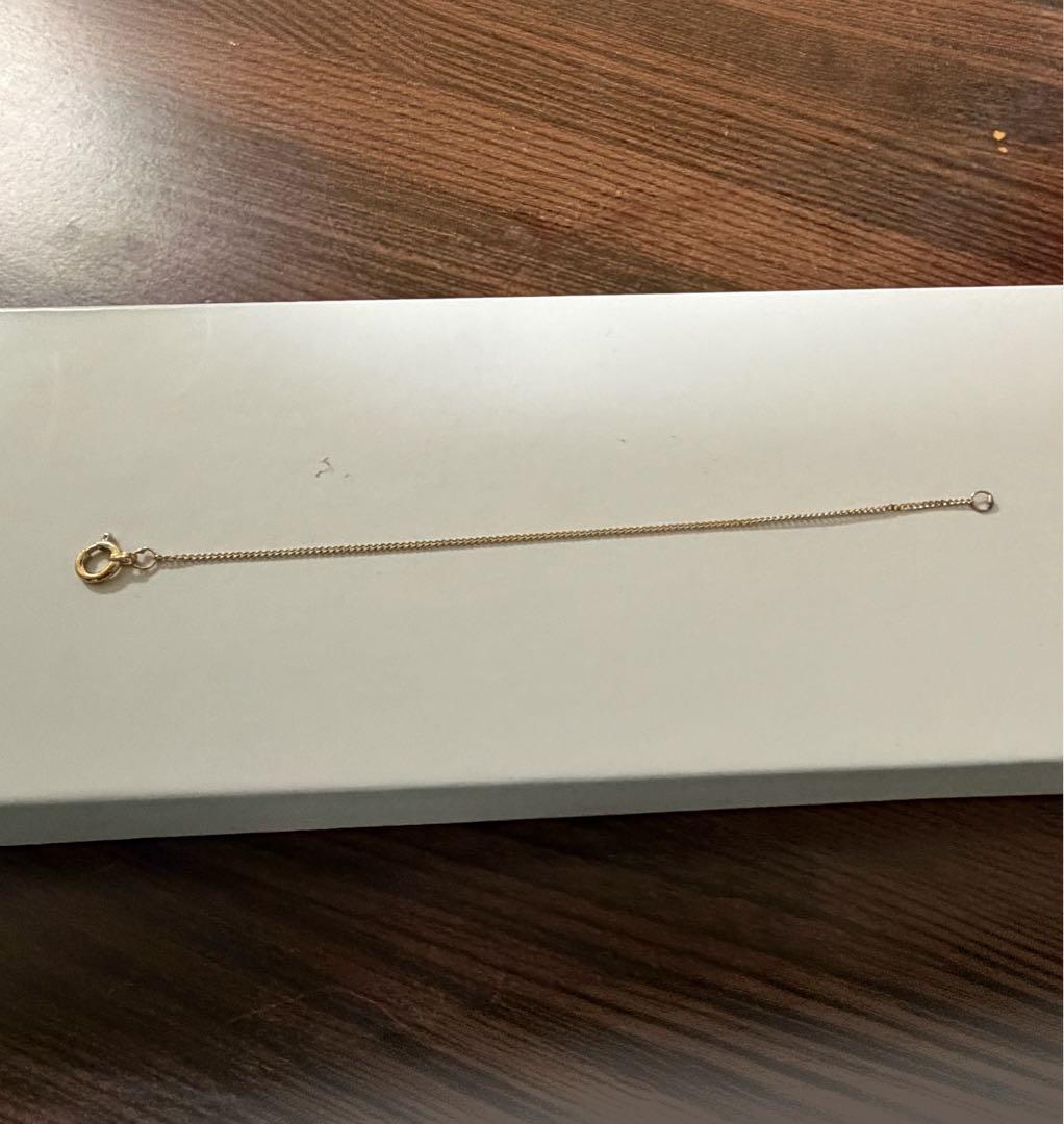 k18 18金 喜平チェーン　アジャスター　10cm