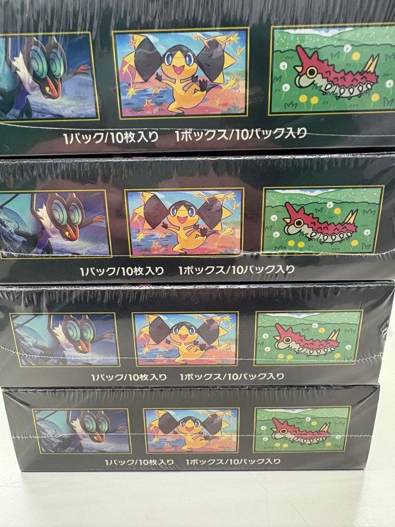 【新品未開封】ポケモンカードMEGAドリームex 4Box 未開封