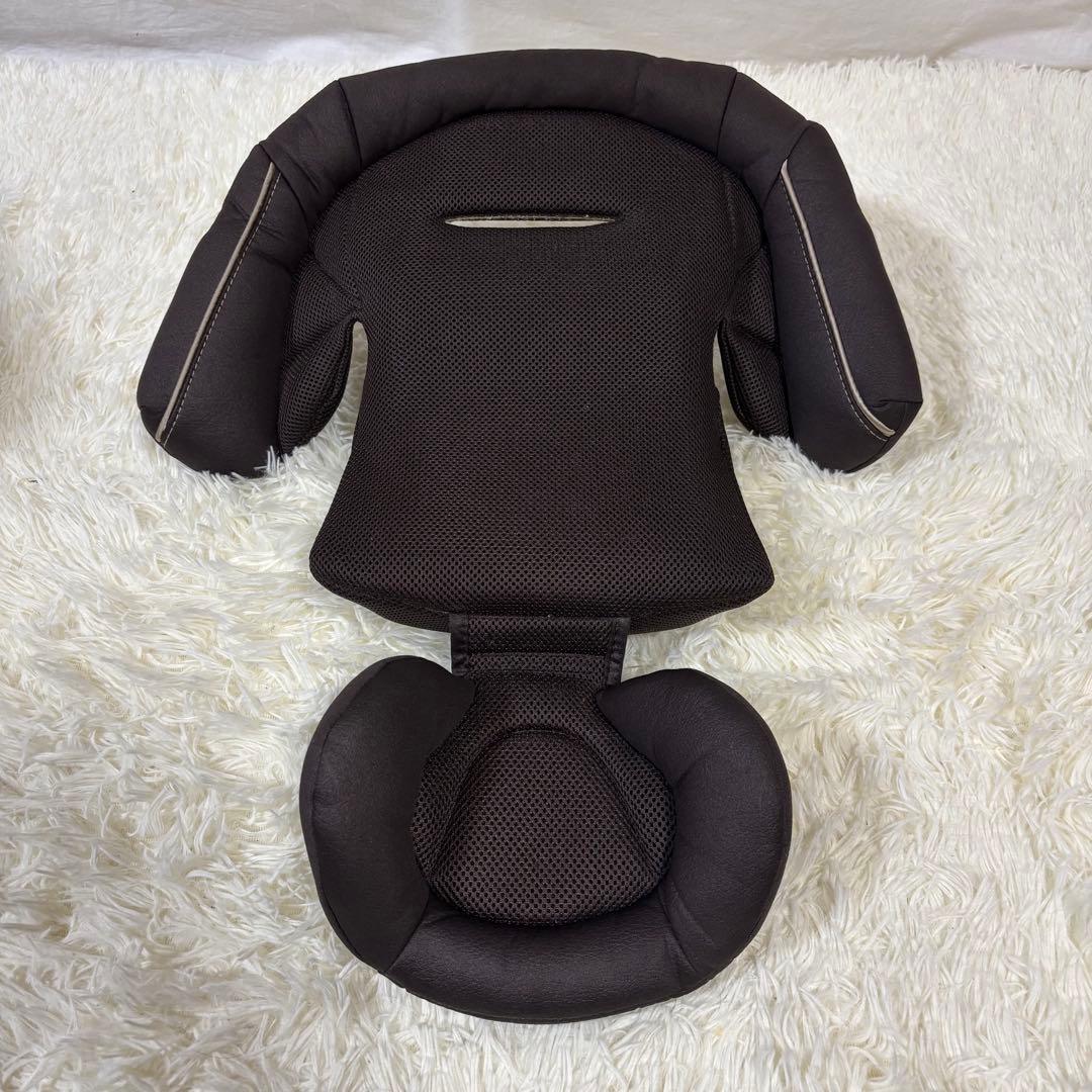 極美品 Combi ネルーム ISOFIX エッグショック NF-700 茶