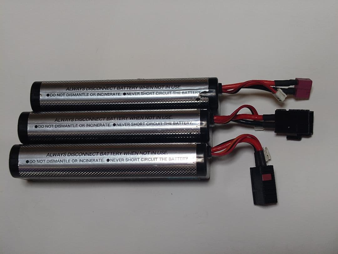 TAMIYA LF2200-6.6 3本　コネクター付