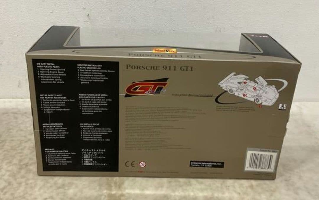 Maisto 1/18 ポルシェ 911 GT1 98　　8/14