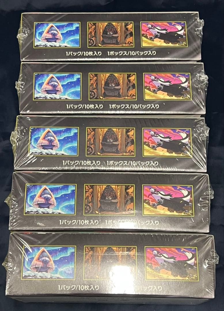 ポケモンカード MEGAドリームex 5BOX シュリンク付き