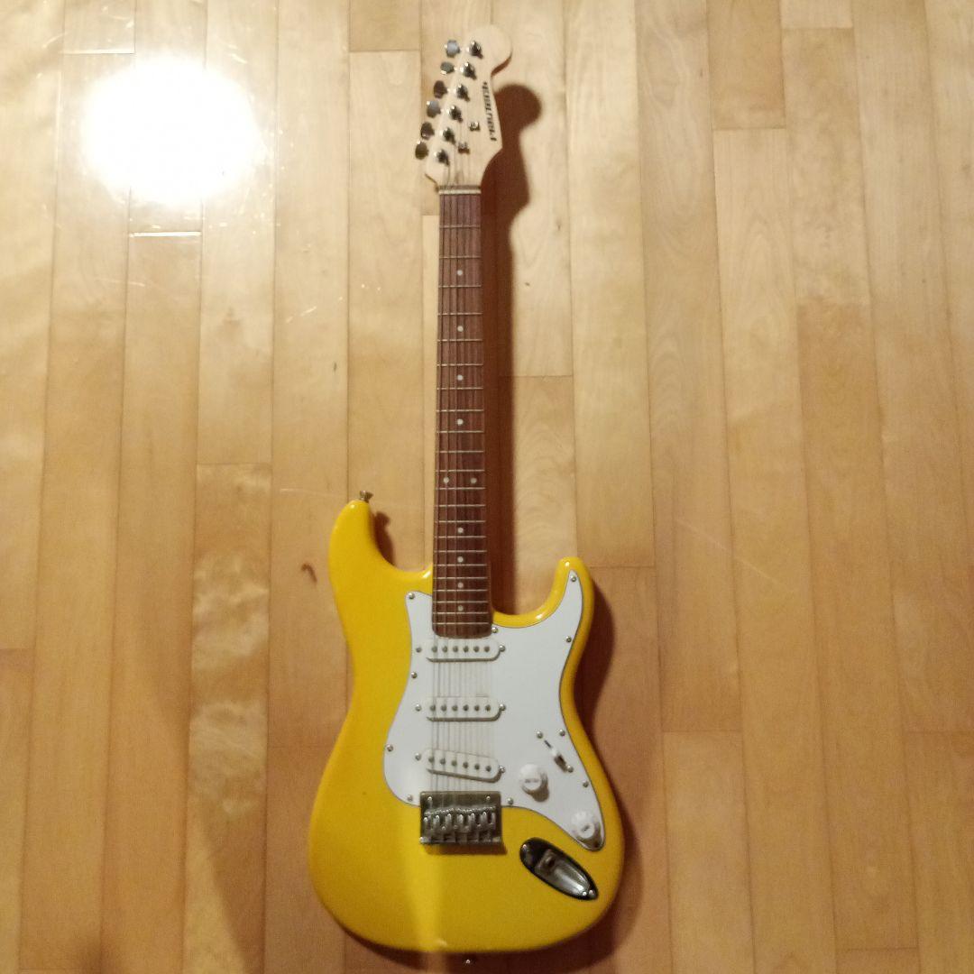 PLAYTECH ST025 YELLOW　ミニギター Amazon | PLAYTECH (プレイテック) エレキギター ST025 YELLOW 570mm