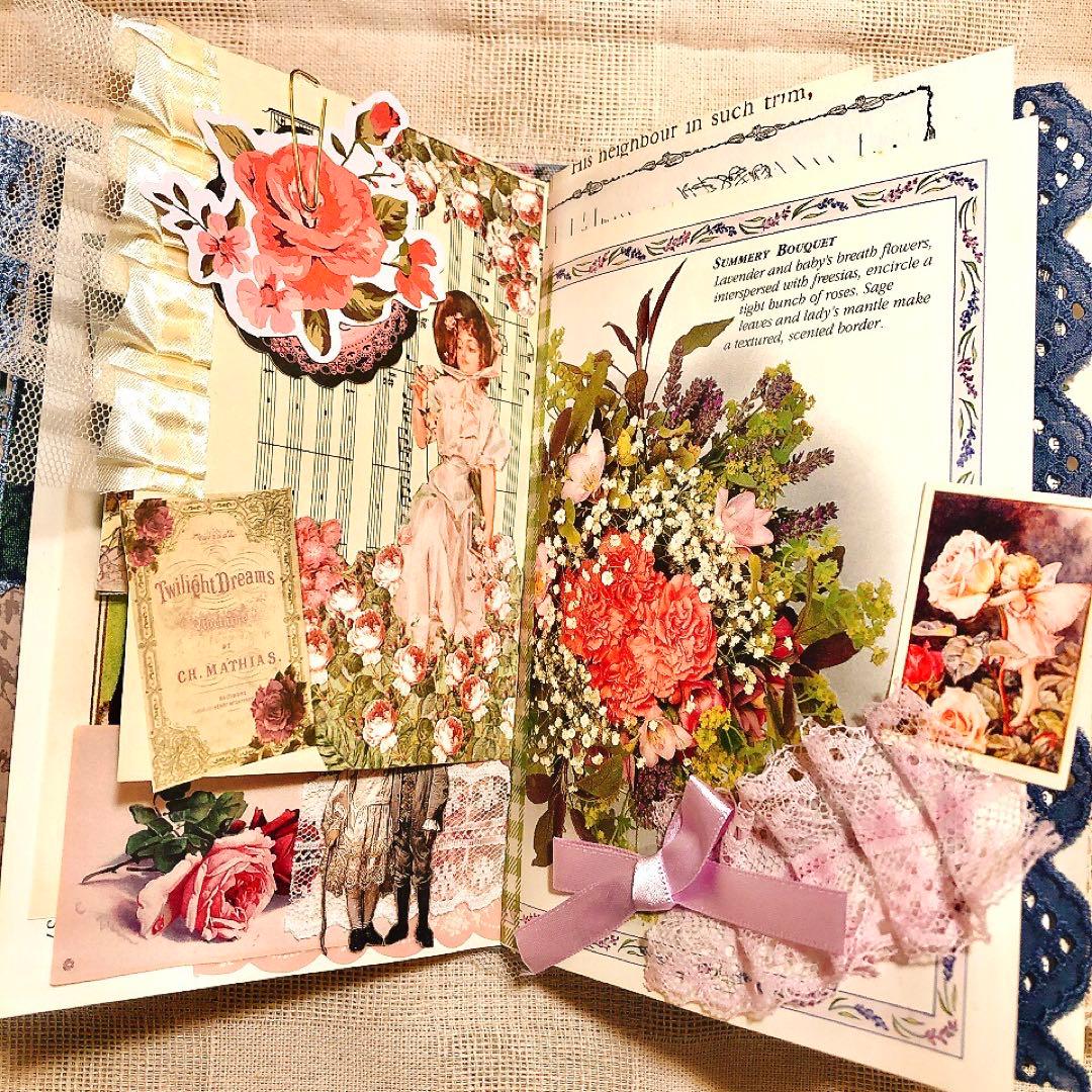 ジャンクジャーナル雑記帳 天使 アンティーク ジャンクジャーナル コラージュ